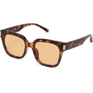image:imageSOJOS Polarized Sunglasses for Women Men Trendy Square Large Sun Glasses SJ2149BrownLight Brown