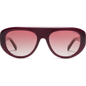 image:imageSOJOS Retro Oversized Aviator Polarized Sunglasses for Women Trendy Shades Vintage Style Chic Sun Glasses SJ2706Red  Pink Lens