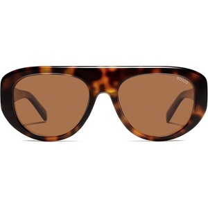 image:imageSOJOS Retro Oversized Aviator Polarized Sunglasses for Women Trendy Shades Vintage Style Chic Sun Glasses SJ2706Tortoise  Brown Lens