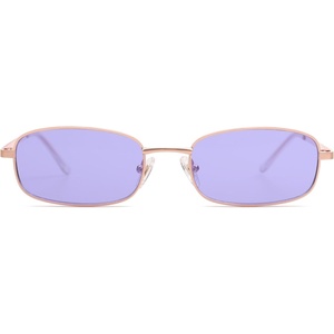 image:imageSOJOS Trendy Rectangle Sunglasses Womens Mens Retro 80s 90s Y2k Chic Narrow Thin Skinny Sunnies SJ1187Rose GoldPurple