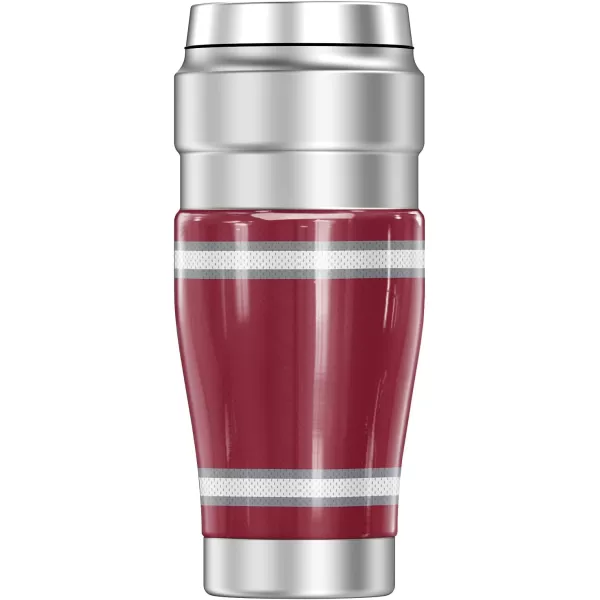 THERMOS Temple University OFFICIAL Jersey Stripes STAINLESS KING Stainless Steel Travel Tumbler Vacuum insulated ampamp Double Wall 16oz