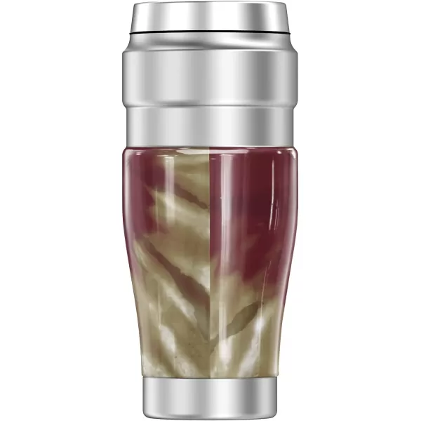 THERMOS Temple University OFFICIAL TieDye STAINLESS KING Stainless Steel Travel Tumbler Vacuum insulated ampamp Double Wall 16ozCOLLEGE OF CHARLESTON