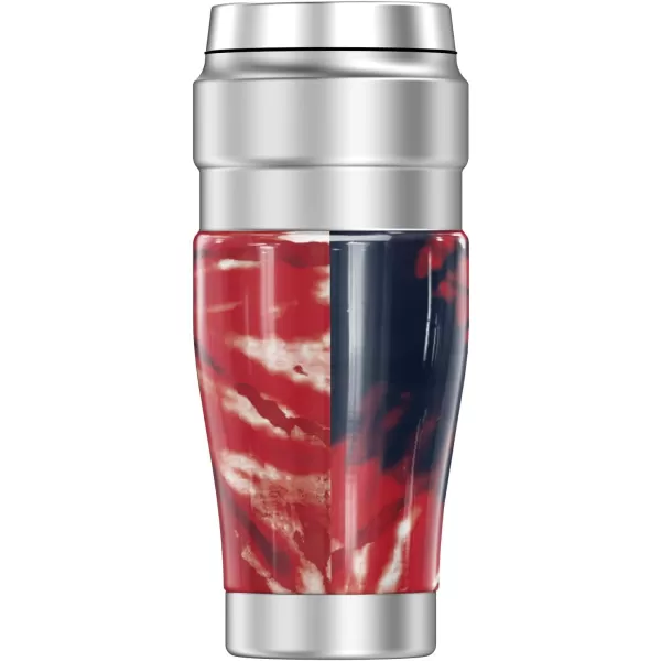 THERMOS Temple University OFFICIAL TieDye STAINLESS KING Stainless Steel Travel Tumbler Vacuum insulated ampamp Double Wall 16ozGONZAGA UNIVERSITY