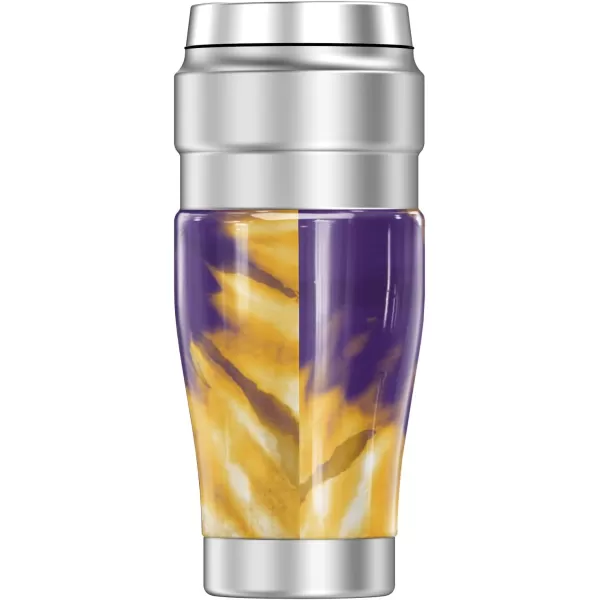 THERMOS Temple University OFFICIAL TieDye STAINLESS KING Stainless Steel Travel Tumbler Vacuum insulated ampamp Double Wall 16ozLOUSIANA STATE UNIVERSITY