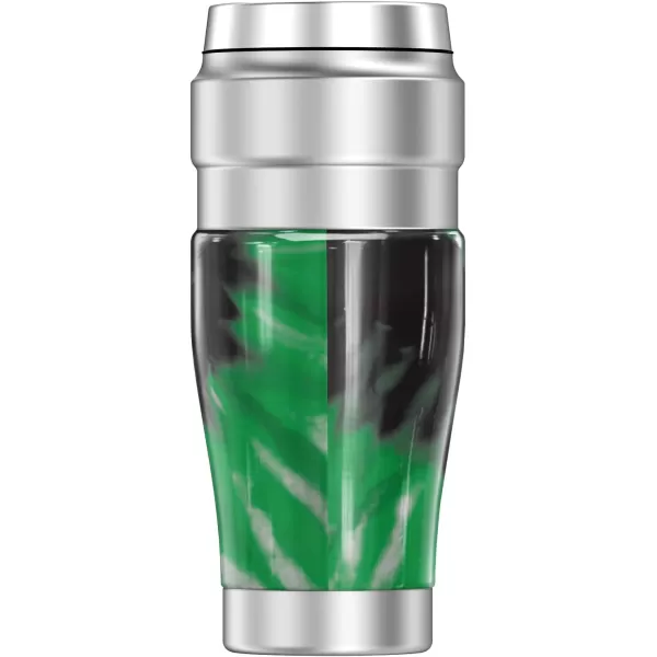 THERMOS Temple University OFFICIAL TieDye STAINLESS KING Stainless Steel Travel Tumbler Vacuum insulated ampamp Double Wall 16ozMARSHALL UNIVERSITY