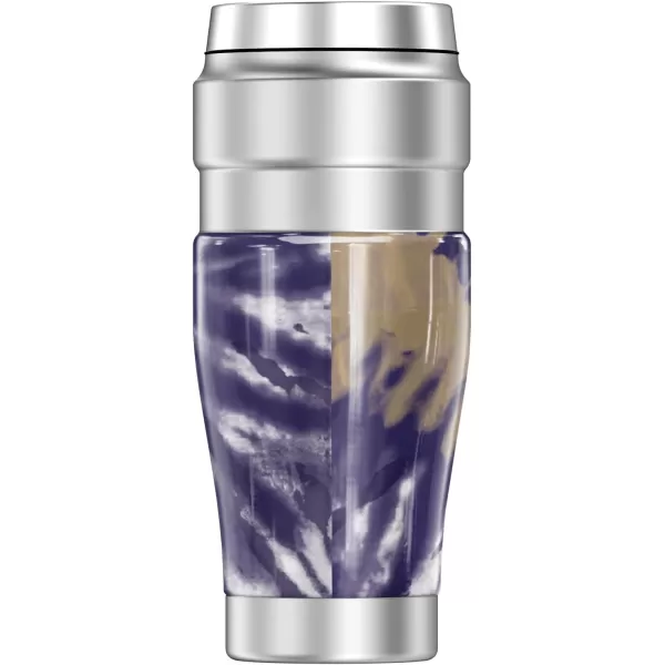 THERMOS Temple University OFFICIAL TieDye STAINLESS KING Stainless Steel Travel Tumbler Vacuum insulated ampamp Double Wall 16ozUNIVERSITY OF WASHINGTON