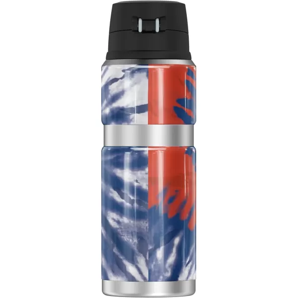 Temple University OFFICIAL TieDye THERMOS STAINLESS KING Stainless Steel Drink Bottle Vacuum insulated ampamp Double Wall 24ozBOISE STATE UNIVERSITY