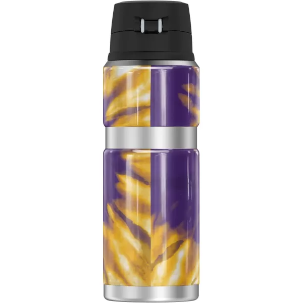 Temple University OFFICIAL TieDye THERMOS STAINLESS KING Stainless Steel Drink Bottle Vacuum insulated ampamp Double Wall 24ozEAST CAROLINA UNIVERSITY