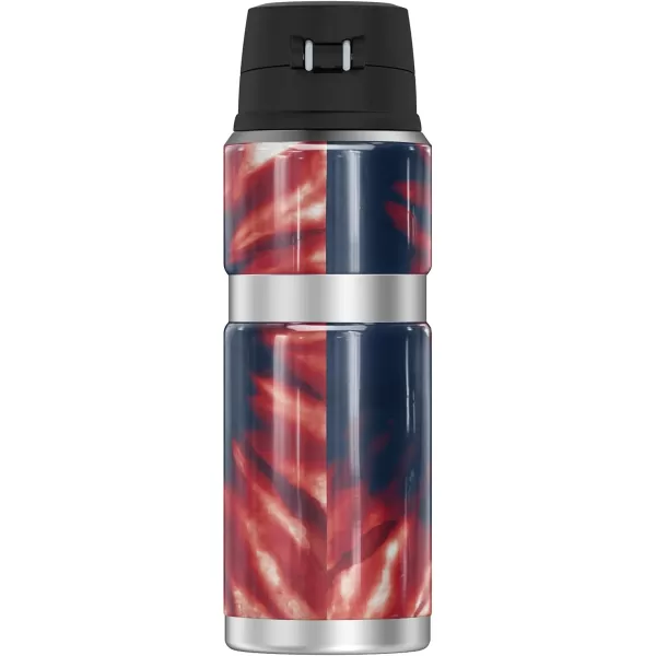 Temple University OFFICIAL TieDye THERMOS STAINLESS KING Stainless Steel Drink Bottle Vacuum insulated ampamp Double Wall 24ozFLORIDA ATLANTIC UNIVERSITY