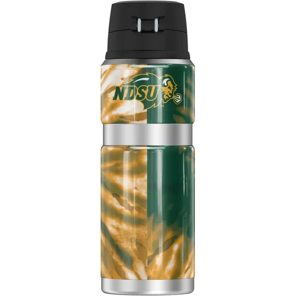 Temple University OFFICIAL TieDye THERMOS STAINLESS KING Stainless Steel Drink Bottle Vacuum insulated ampamp Double Wall 24ozNORTH DAKOTA STATE UNIVERSITY