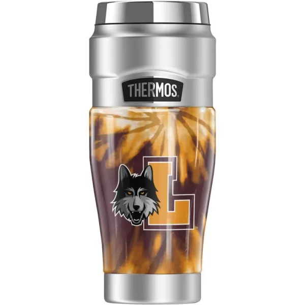 THERMOS Temple University OFFICIAL TieDye STAINLESS KING Stainless Steel Travel Tumbler Vacuum insulated ampamp Double Wall 16ozLOYOLA UNIVERSITY CHICAGO