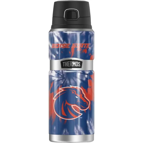 Temple University OFFICIAL TieDye THERMOS STAINLESS KING Stainless Steel Drink Bottle Vacuum insulated ampamp Double Wall 24ozBOISE STATE UNIVERSITY