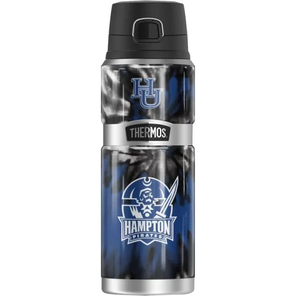 Temple University OFFICIAL TieDye THERMOS STAINLESS KING Stainless Steel Drink Bottle Vacuum insulated ampamp Double Wall 24ozHAMPTON UNIVERSITY