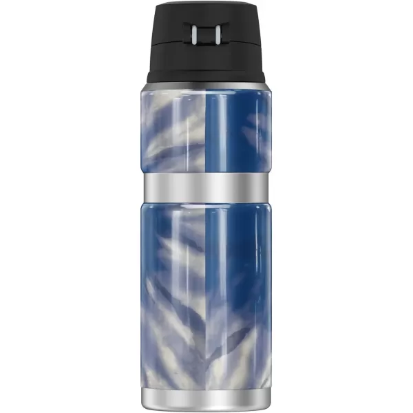 THERMOS Indiana State University OFFICIAL Camo STAINLESS KING Stainless Steel Drink Bottle Vacuum insulated amp Double Wall 24oz24 oz Bottle TIEDYE