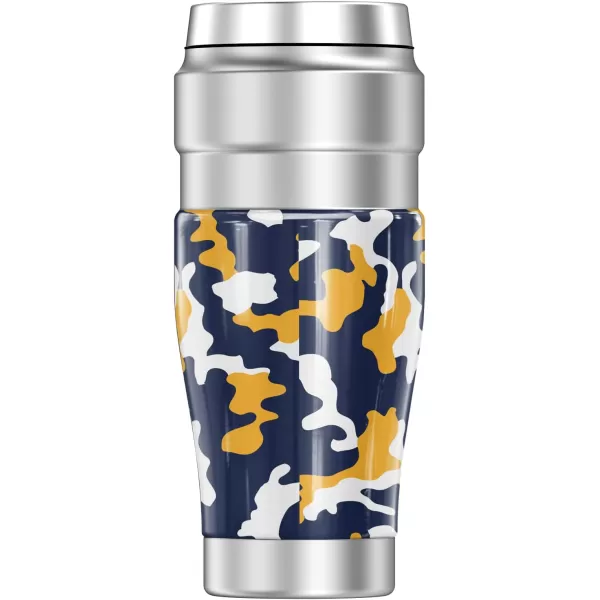 THERMOS Marquette University Official Collection STAINLESS KING Stainless Steel Travel Tumbler Vacuum insulated amp Double Wall 16ozCamo