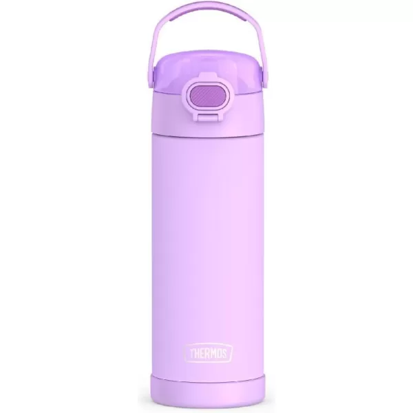 THERMOS FUNTAINER 16 Ounce Stainless Steel Vacuum Insulated Bottle with Wide Spout Lid Graffiti BoyNeon Purple