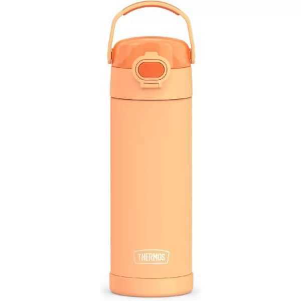 THERMOS FUNTAINER 16 Ounce Stainless Steel Vacuum Insulated Bottle with Wide Spout Lid Graffiti BoyOrange