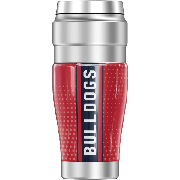 THERMOS Gonzaga University OFFICIAL Let Er Rip STAINLESS KING Stainless Steel Travel Tumbler Vacuum insulated amp Double Wall 16oz16 oz Tumbler RADIAL DOTS