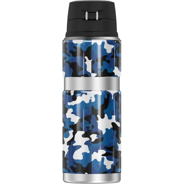 THERMOS Hampton University OFFICIAL Camo STAINLESS KING Stainless Steel Drink Bottle Vacuum insulated amp Double Wall 24oz24 oz Bottle Camo