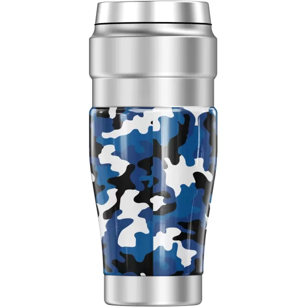 THERMOS Hampton University OFFICIAL Camo STAINLESS KING Stainless Steel Travel Tumbler Vacuum insulated amp Double Wall 16oz16 oz Tumbler Camo