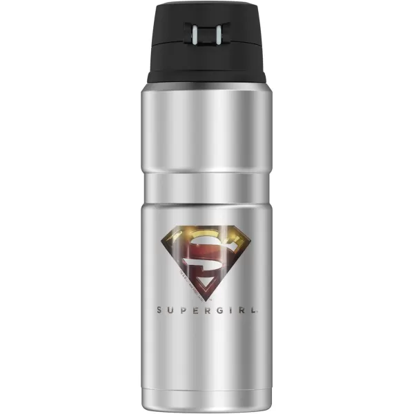 Supergirl Logo Classic THERMOS STAINLESS KING Stainless Steel Drink Bottle Vacuum insulated amp Double Wall 24ozSupergirl Logo Classic THERMOS STAINLESS KING Stainless Steel Drink Bottle Vacuum insulated amp Double Wall 24oz