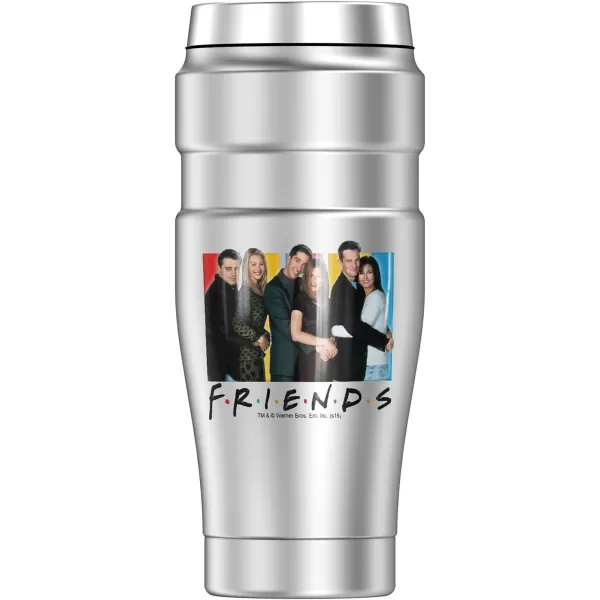 THERMOS Friends Central Perk Coffee Logo STAINLESS KING Stainless Steel Travel Tumbler Vacuum insulated amp Double Wall 16oz1 Count Pack of 1 Its All About Friends