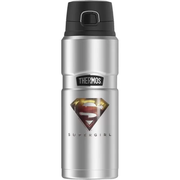 Supergirl Logo Classic THERMOS STAINLESS KING Stainless Steel Drink Bottle Vacuum insulated amp Double Wall 24ozSupergirl Logo Classic THERMOS STAINLESS KING Stainless Steel Drink Bottle Vacuum insulated amp Double Wall 24oz