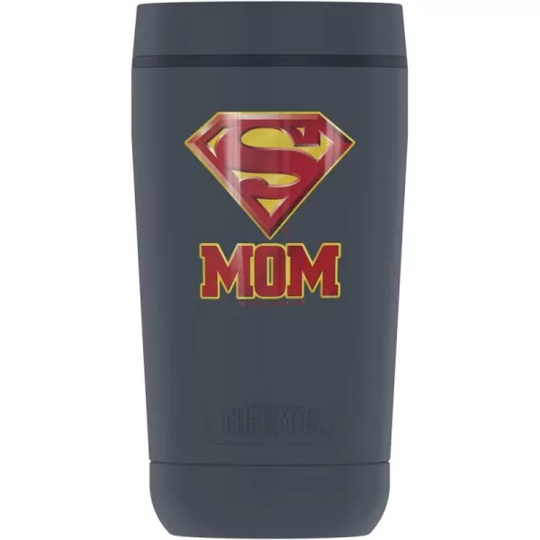 THERMOS Superman Super Mom Shield Logo GUARDIAN COLLECTION Stainless Steel Travel Tumbler Vacuum insulated amp Double Wall 12oz12 oz Tumbler SM Super Mom