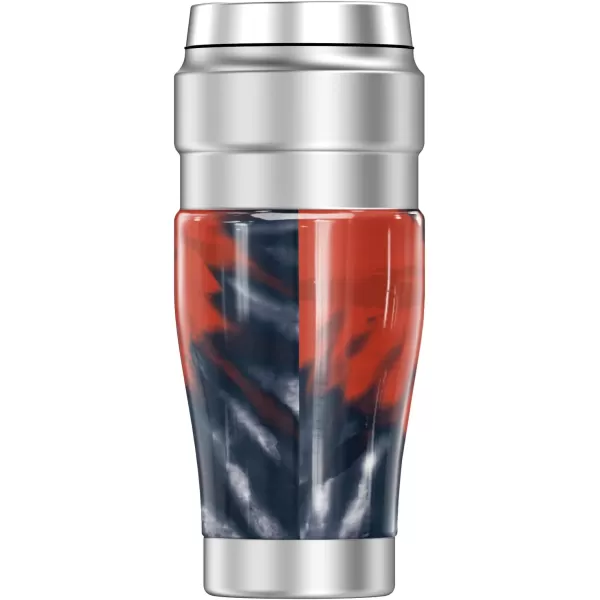 THERMOS SYRACUSE UNIVERSITY OFFICIAL Radial Dots STAINLESS KING Stainless Steel Travel Tumbler Vacuum insulated amp Double Wall 16oz16 oz Tumbler TIEDYE