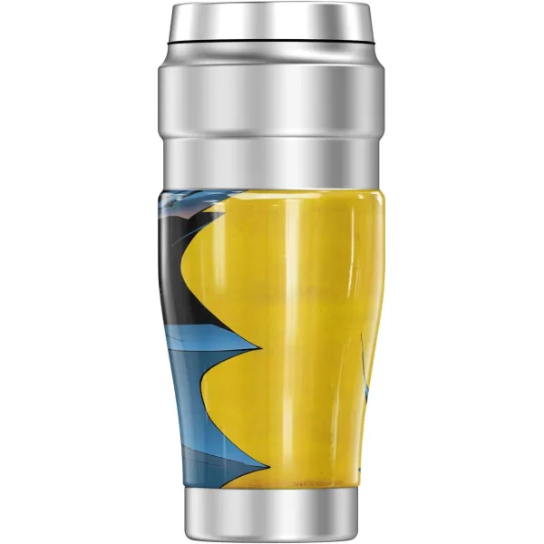 THERMOS Wonder Woman Character STAINLESS KING Stainless Steel Travel Tumbler Vacuum insulated amp Double Wall 16oz16 oz Tumbler Batman