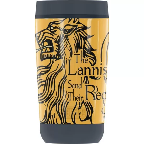 THERMOS Game of Thrones Start The North Remembers GUARDIAN COLLECTION Stainless Steel Travel Tumbler Vacuum insulated amp Double Wall 12 oz12 oz Tumbler THE LANNISTERS SEND THEIR