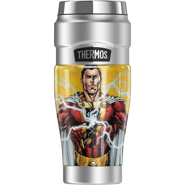 THERMOS Wonder Woman Character STAINLESS KING Stainless Steel Travel Tumbler Vacuum insulated amp Double Wall 16oz16 oz Tumbler Shazam