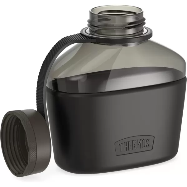 ALTA SERIES BY THERMOS Plastic Canteen Bottle 32 Ounce Matcha GreenEspresso Black