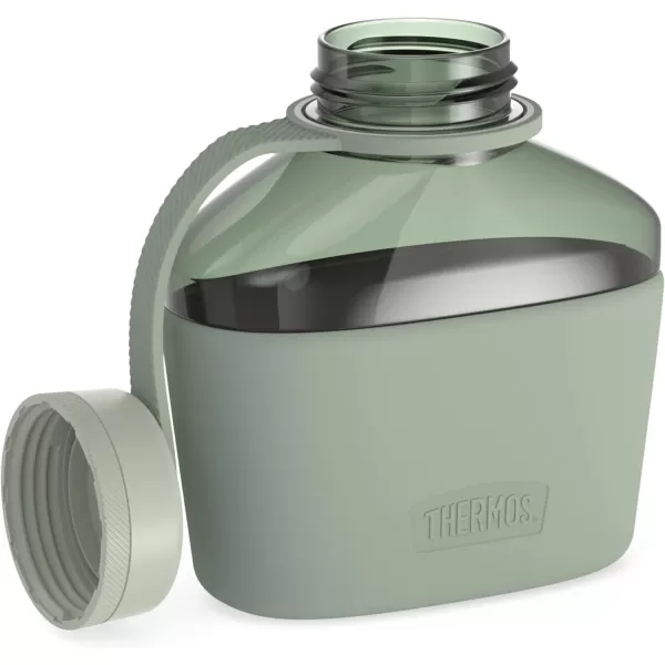 ALTA SERIES BY THERMOS Plastic Canteen Bottle 32 Ounce Matcha GreenMatcha Green