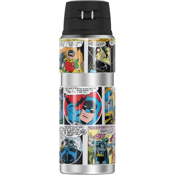 Batman Batman Comic Panels THERMOS STAINLESS KING Stainless Steel Drink Bottle Vacuum insulated amp Double Wall 24ozBatman Batman Comic Panels THERMOS STAINLESS KING Stainless Steel Drink Bottle Vacuum insulated amp Double Wall 24oz