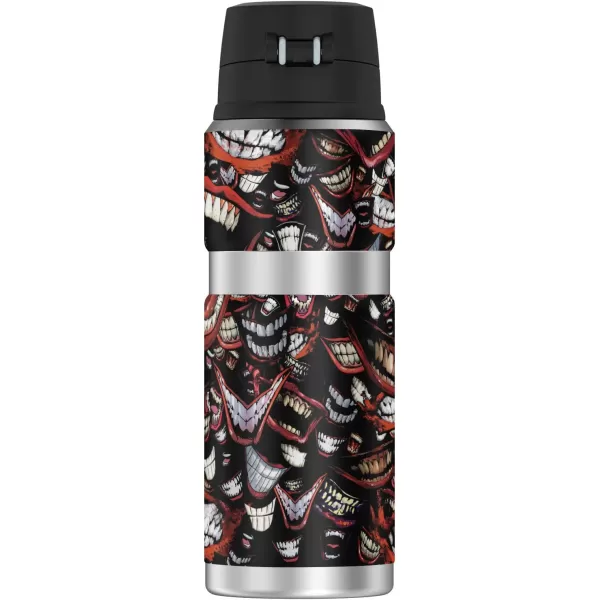 Batman Joker Famous Smile THERMOS STAINLESS KING Stainless Steel Drink Bottle Vacuum insulated amp Double Wall 24ozBatman Joker Famous Smile THERMOS STAINLESS KING Stainless Steel Drink Bottle Vacuum insulated amp Double Wall 24oz