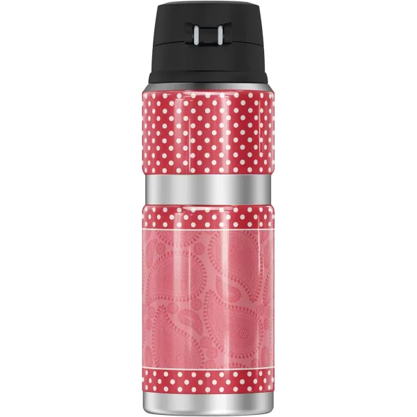 Betty Boop Paisley Dots THERMOS STAINLESS KING Stainless Steel Drink Bottle Vacuum insulated amp Double Wall 24ozBetty Boop Paisley Dots THERMOS STAINLESS KING Stainless Steel Drink Bottle Vacuum insulated amp Double Wall 24oz