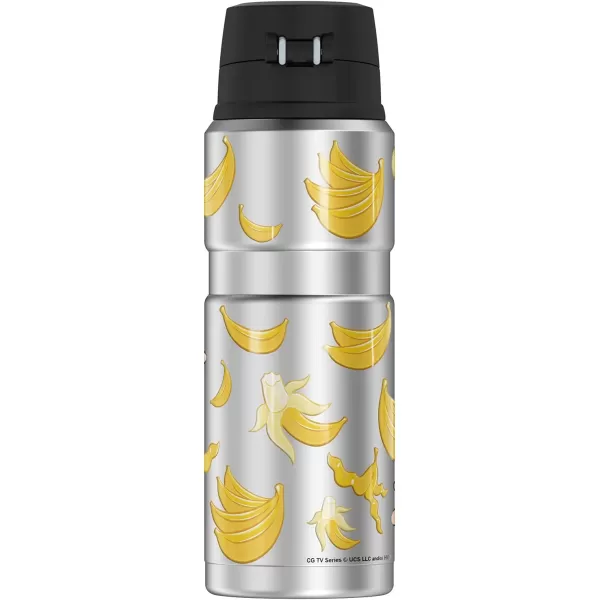 Curious George Curious George Bananas THERMOS STAINLESS KING Stainless Steel Drink Bottle Vacuum insulated amp Double Wall 24ozCurious George Curious George Bananas THERMOS STAINLESS KING Stainless Steel Drink Bottle Vacuum insulated amp Double Wall 24oz