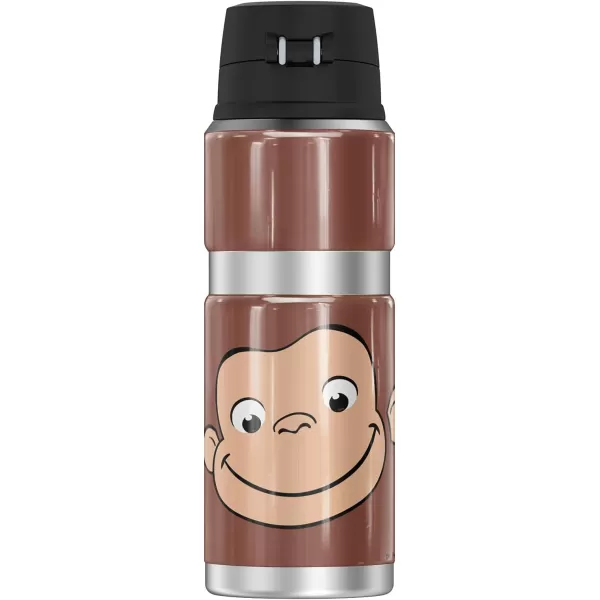 Curious George Curious George Big Faces THERMOS STAINLESS KING Stainless Steel Drink Bottle Vacuum insulated amp Double Wall 24ozCurious George Curious George Big Faces THERMOS STAINLESS KING Stainless Steel Drink Bottle Vacuum insulated amp Double Wall 24oz