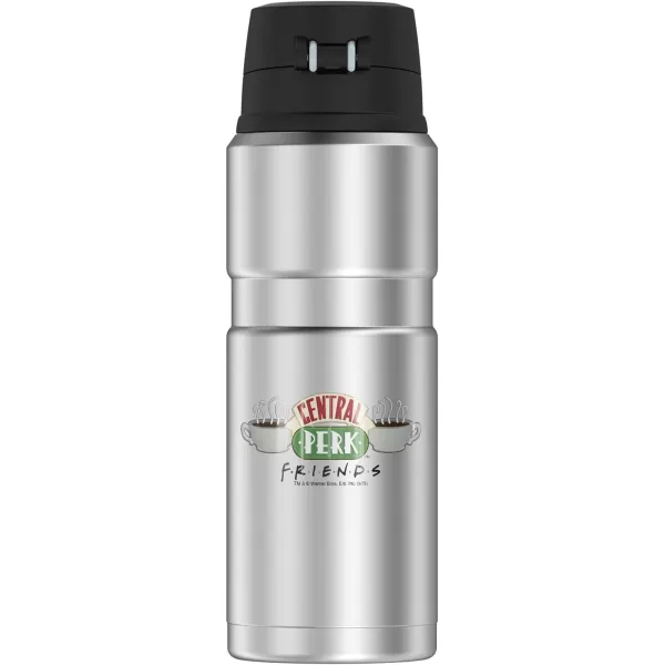 Friends ITS All About Friends THERMOS STAINLESS KING Stainless Steel Drink Bottle Vacuum insulated amp Double Wall 24oz24 oz Bottle Central Perk Logo