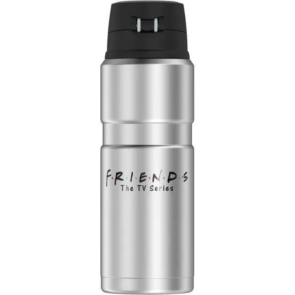 Friends ITS All About Friends THERMOS STAINLESS KING Stainless Steel Drink Bottle Vacuum insulated amp Double Wall 24oz24 oz Bottle Friends Logo