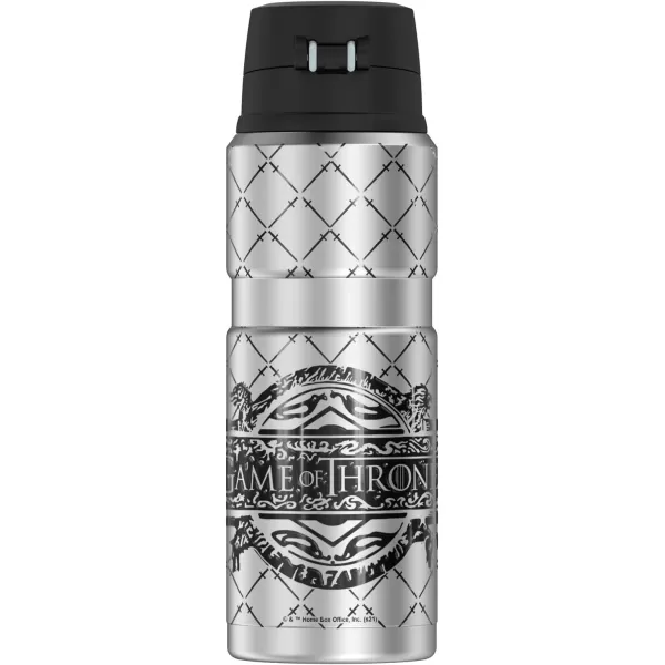 Game of Thrones Iron Throne Metallic Photo THERMOS STAINLESS KING Stainless Steel Drink Bottle Vacuum insulated amp Double Wall 24oz24 oz Bottle IRON THRONE