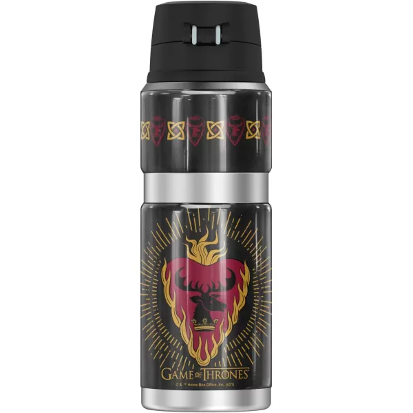 Game of Thrones Stark Sigil THERMOS STAINLESS KING Stainless Steel Drink Bottle Vacuum insulated amp Double Wall 24oz24 oz Bottle STANNIS BARATHEON SIGIL