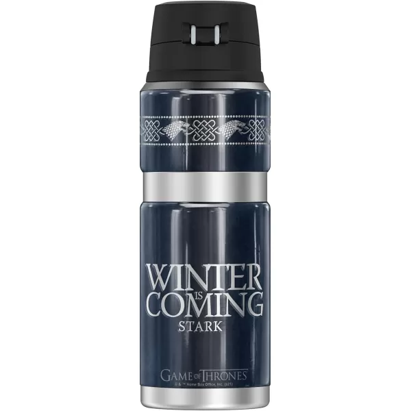 Game of Thrones Stark Sigil THERMOS STAINLESS KING Stainless Steel Drink Bottle Vacuum insulated amp Double Wall 24oz24 oz Bottle STARK SIGIL