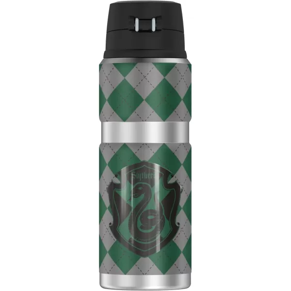 Harry Potter Gryffindor Plaid Sigil THERMOS STAINLESS KING Stainless Steel Drink Bottle Vacuum insulated amp Double Wall 24oz24 oz Bottle Slytherin Plaid