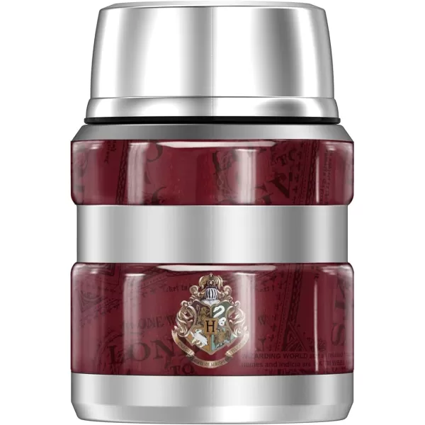 Harry Potter Quidditch Rules Pattern THERMOS STAINLESS KING Stainless Steel Food Jar with Folding Spoon Vacuum insulated amp Double Wall 16oz16 oz Food Jar HOGWARTS EXPRESS TICKETS