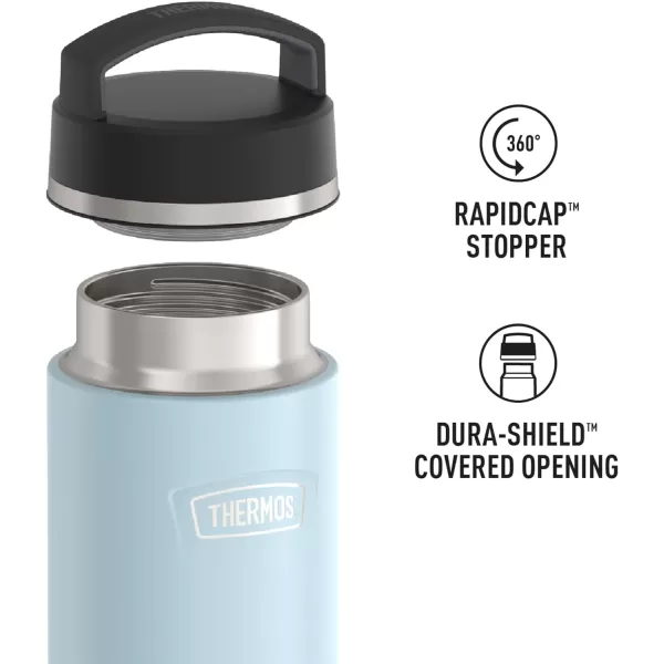 ICON SERIES BY THERMOS Stainless Steel Water Bottle with Screw Top Lid 40 Ounce Glacier32 Ounce Glacier