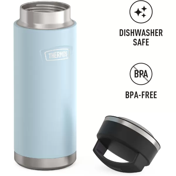 ICON SERIES BY THERMOS Stainless Steel Water Bottle with Screw Top Lid 40 Ounce Glacier32 Ounce Glacier