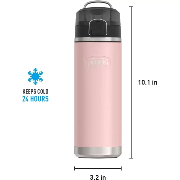 ICON SERIES BY THERMOS Stainless Steel Water Bottle with Spout 24 Ounce Sunset PinkSunset Pink 24 Ounce Bottle