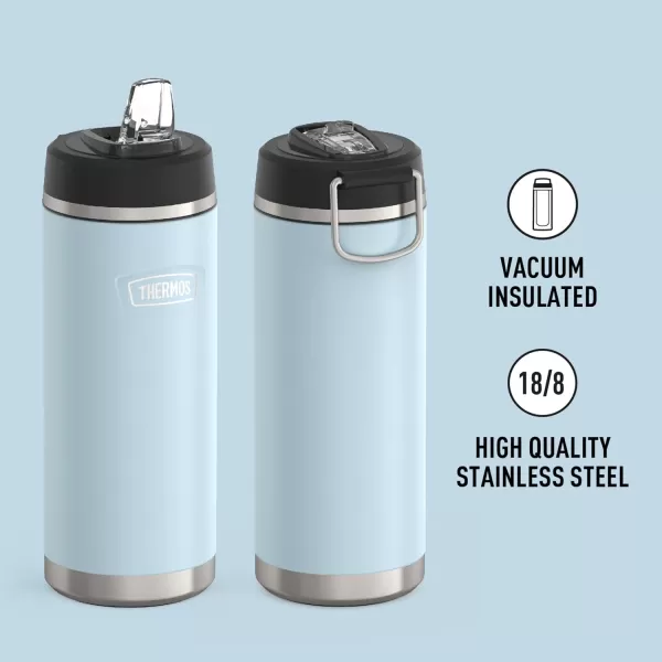 ICON SERIES BY THERMOS Stainless Steel Water Bottle with Straw Lid 32 Ounce Sunset Pink32 Ounce Glacier